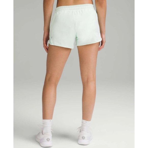 Lululemon Athletic Hotty Hot LR Lined Short 4” Mint Moment NWT Women’s Size 6 - Picture 4 of 12